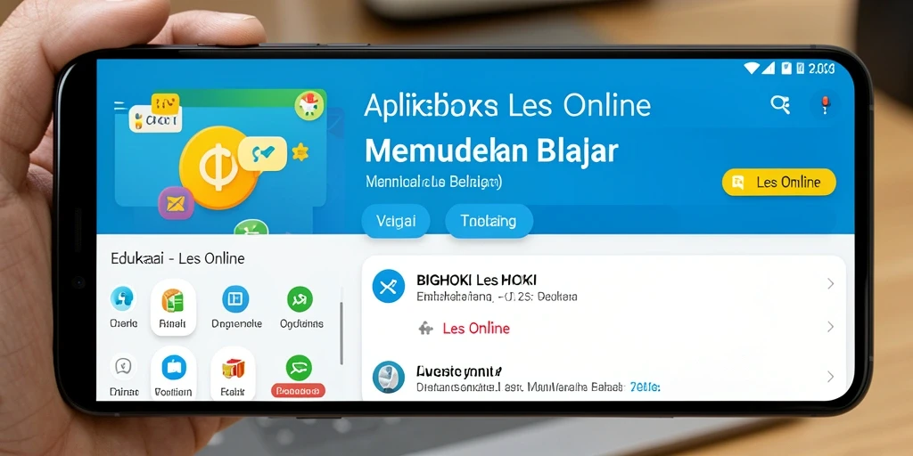 Tampilan antarmuka BIGHOKI yang interaktif dan mudah digunakan.
