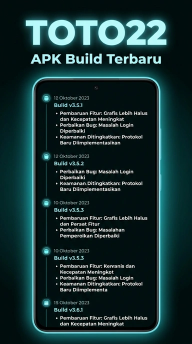 Tampilan riwayat versi toto22